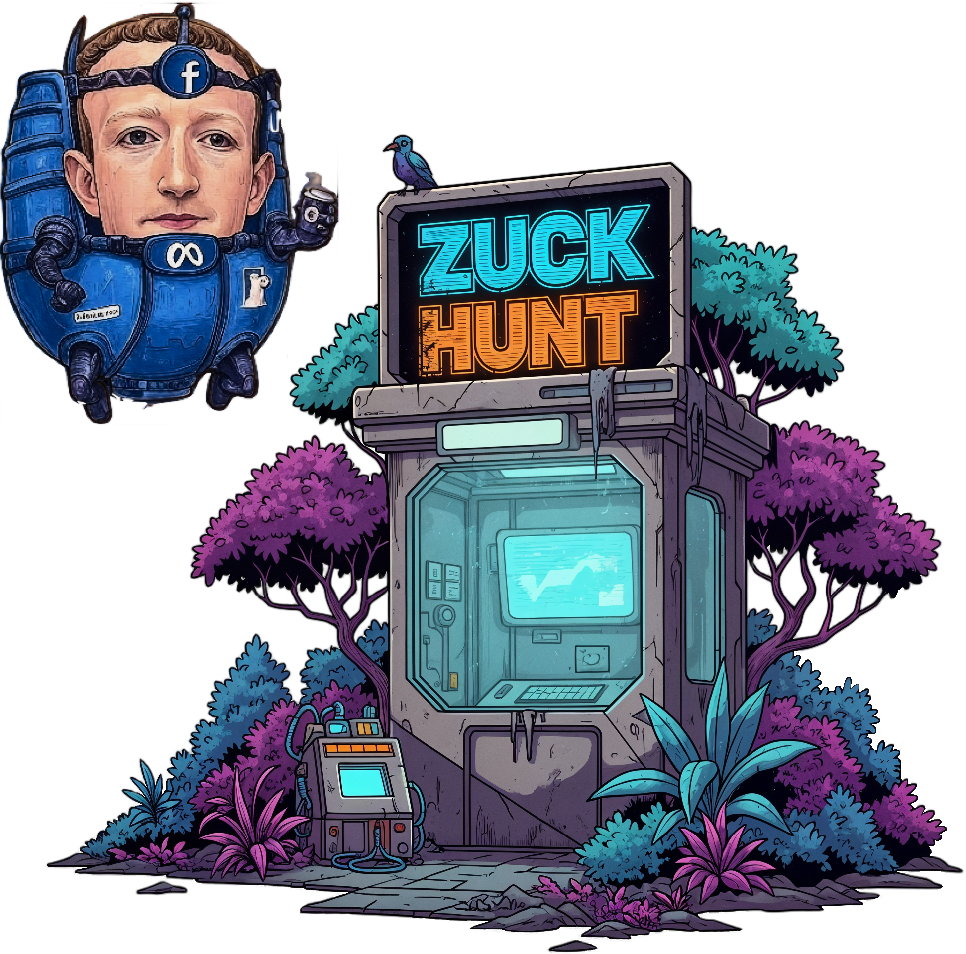 Zuck Hunt promotional art
